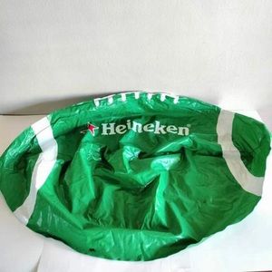 Vtg Heineken Beer inflatable football blowup Sports Bar
